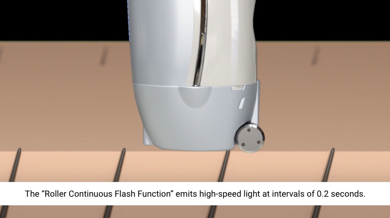 The “Roller Continuous Flash Function”