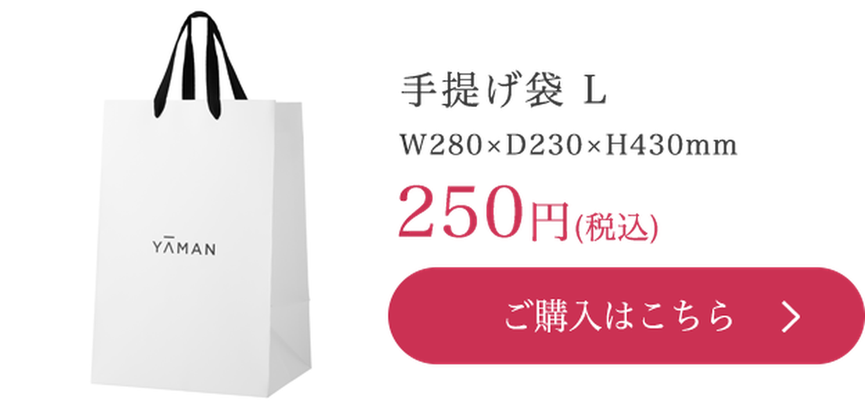 手提げ袋 L W280×D230×H430mm 250円（税込）