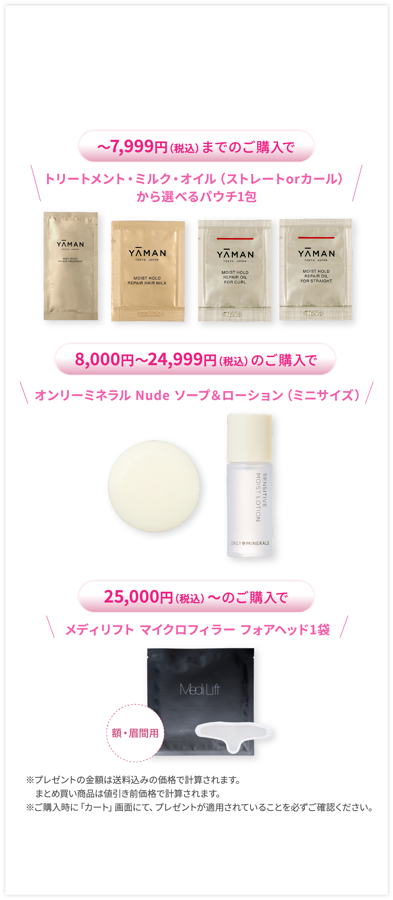 プレゼント商品