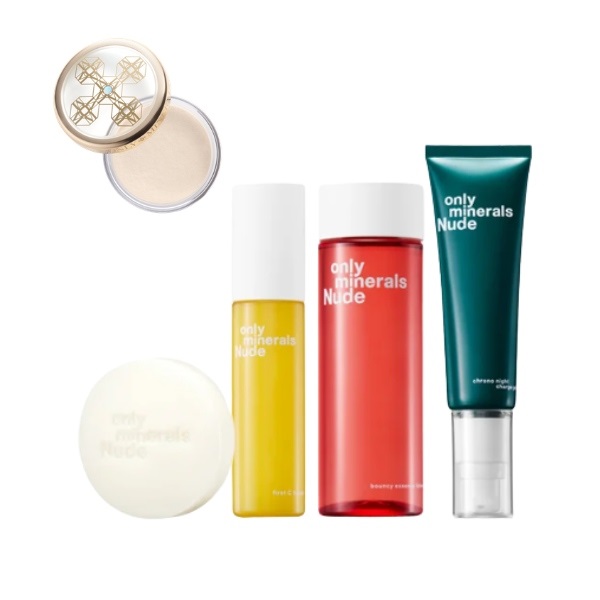 ONLY MINERALS NUDO 敏感肌スキンケアセット ☆24時間限定【40％OFF】オンリーミネラルNudeスキンケアセット（従来