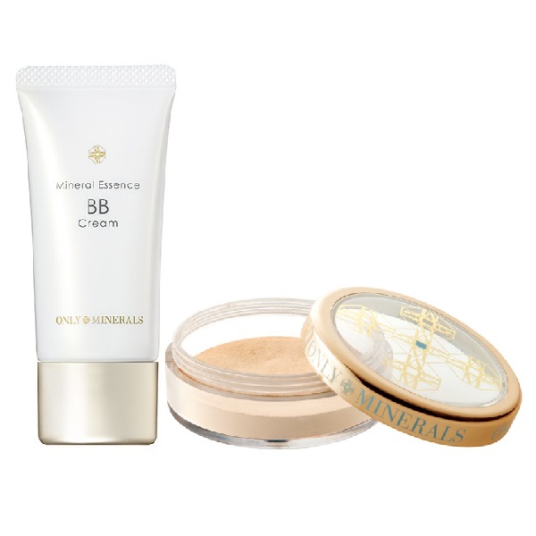 ONLY MINERALS BBクリーム & ファンデーションセット 約20%OFF】薬用ホワイトニングファンデ＋ミネラルエッセンスBB