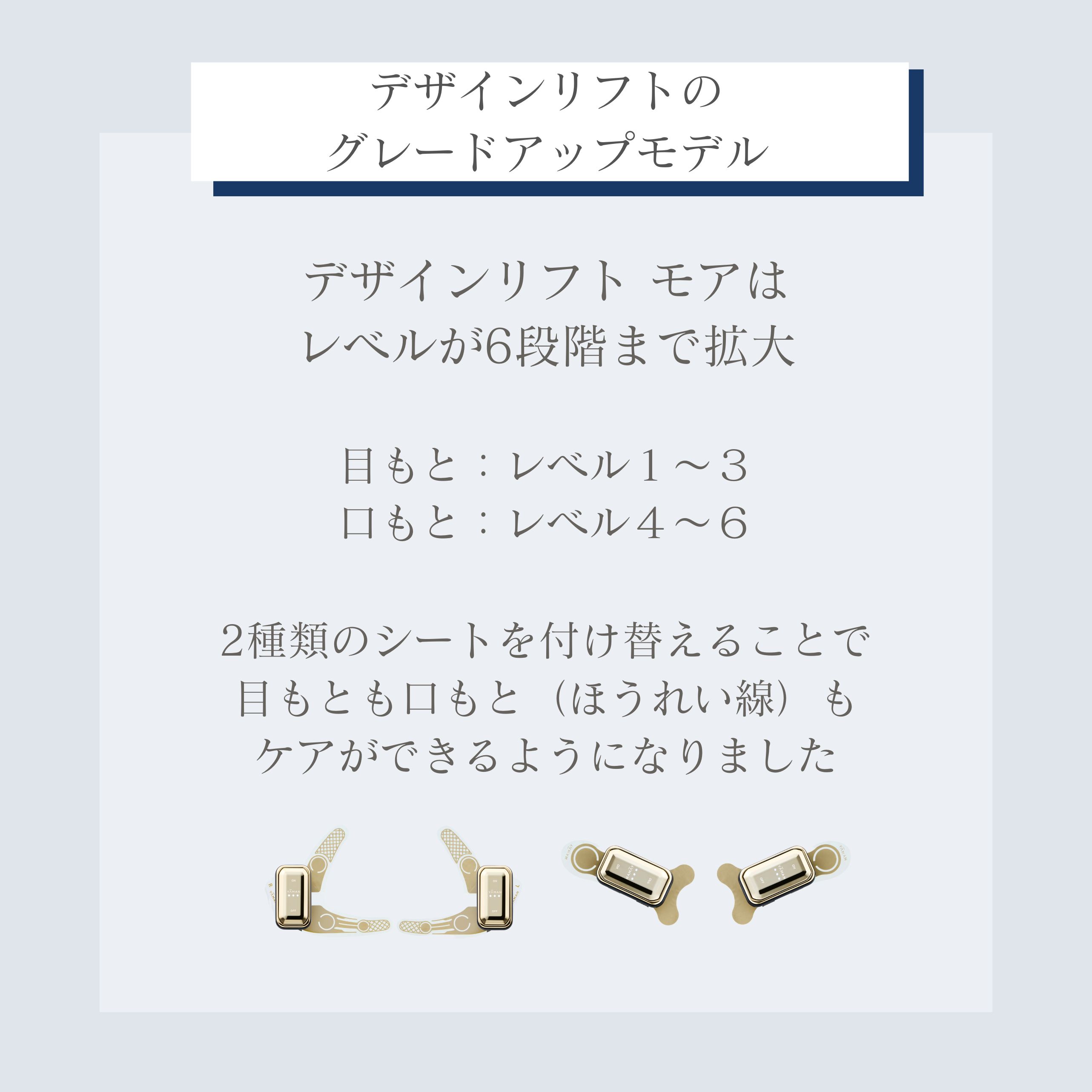 デザインリフトモア目もと＆口もとWケア4か月コース（初回豪華特典付き