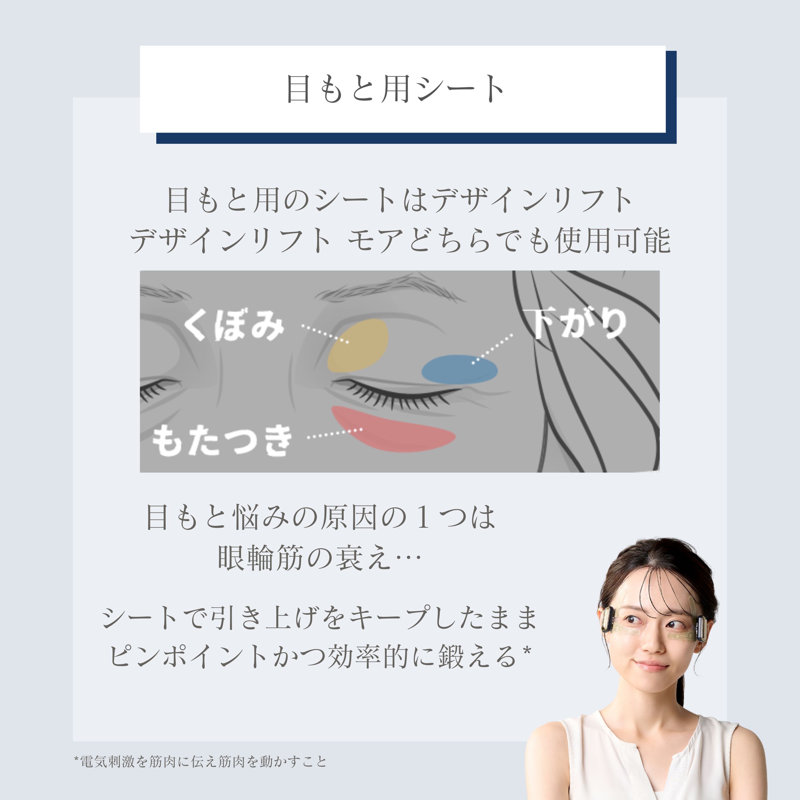 デザインリフトモア目もと＆口もとWケア4か月コース（初回豪華特典付き