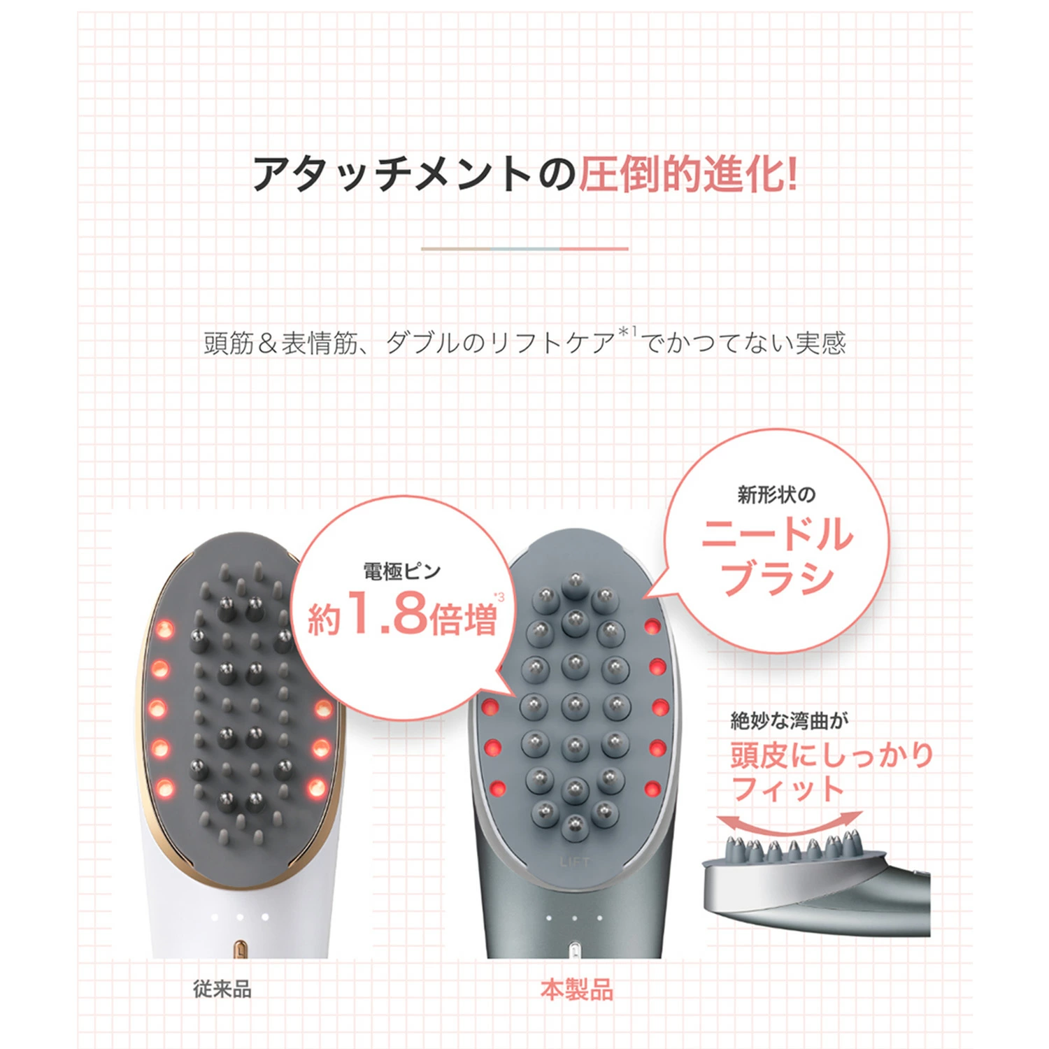 ミーゼ ニードルリフトブラシ｜ヤーマン公式通販サイト