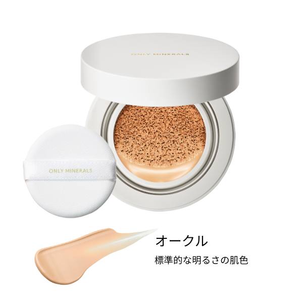 約35％OFF】オンリーミネラル 薬用リンクルホワイトクッションBB 2個