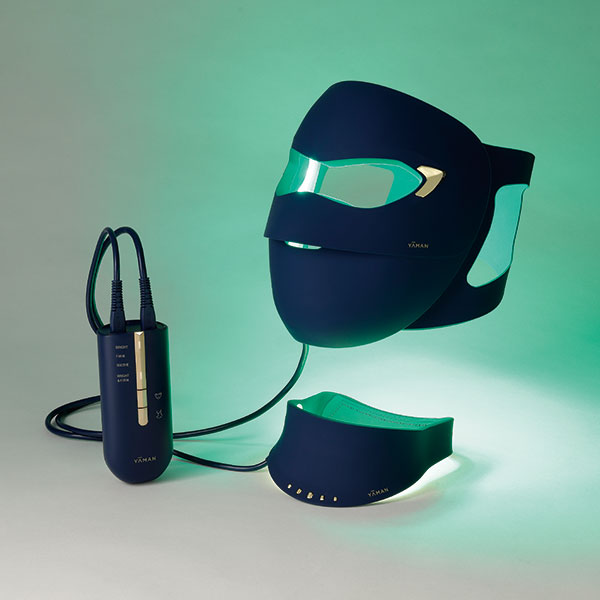 ヤーマン独自の505nmの青緑LED搭載の1回10分つけるだけマスク型
