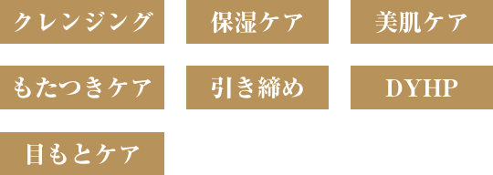 クレンジング 保湿ケア 美肌ケア もたつきケア 引き締め DYHP