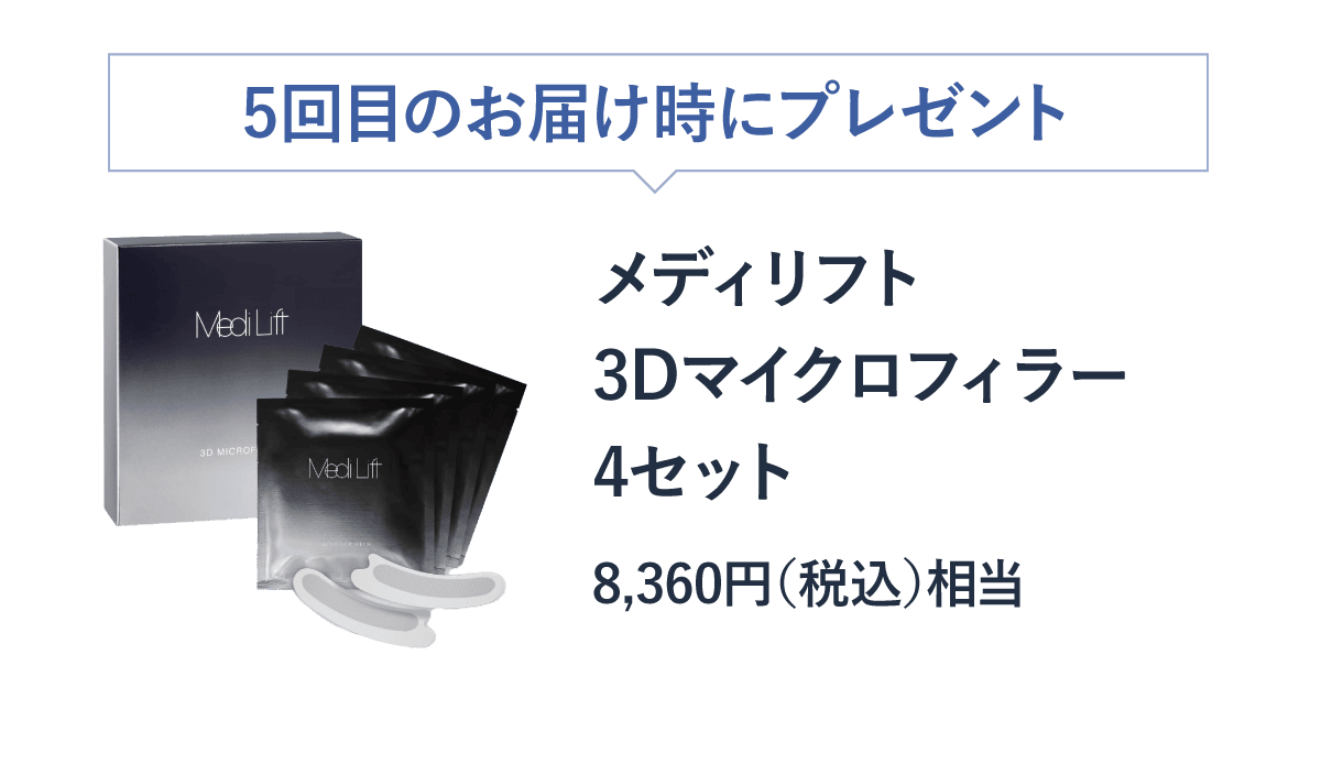 メディリフト 3Dマイクロフィラー 4セット