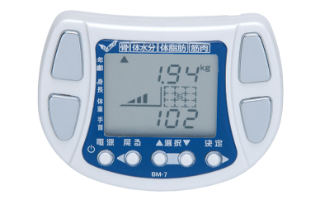 first body-fat scale