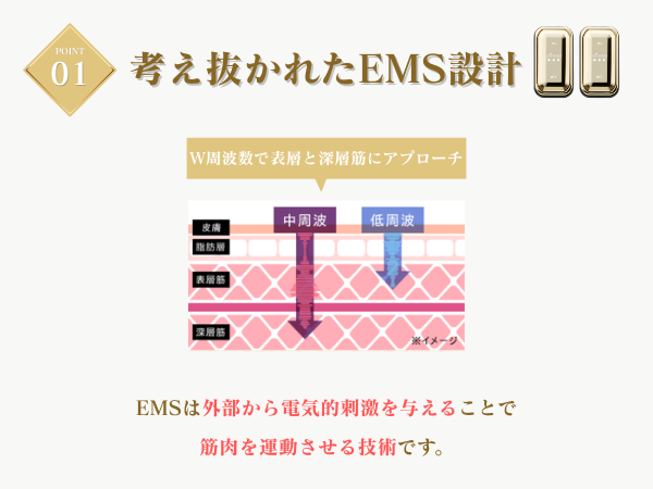 シワ隠しの秘訣リンクルスムーサー