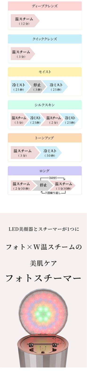 フォトスチーマー｜ヤーマン公式通販サイト | ヤーマン