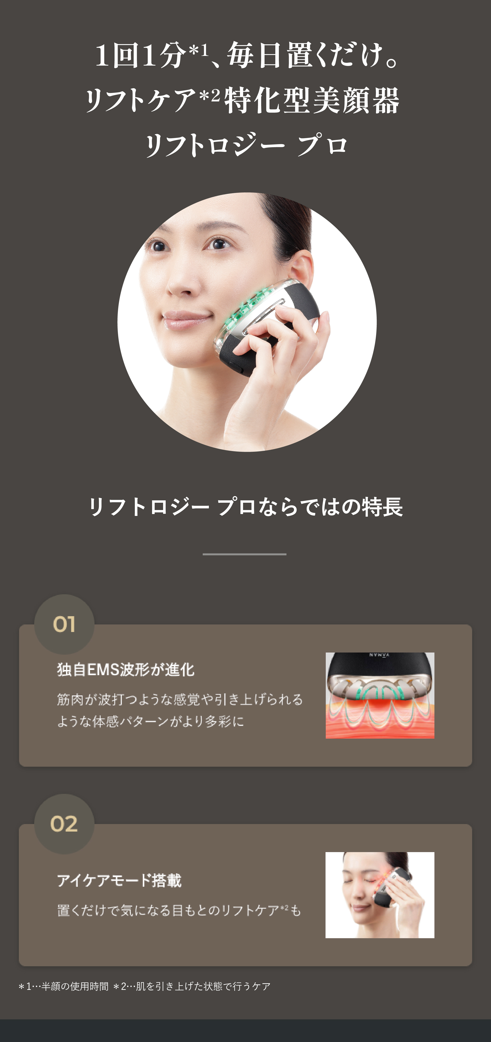 リフトロジー プロ｜ヤーマン公式通販サイト | ヤーマンオンラインストア