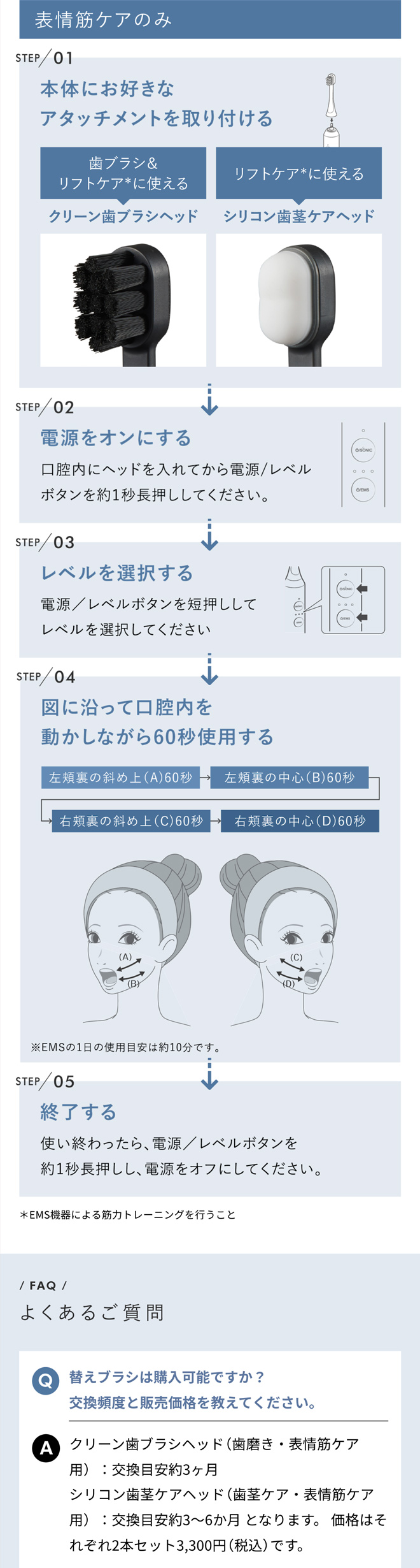 オーラルリフト｜ヤーマン公式通販サイト | ヤーマンオンラインストア