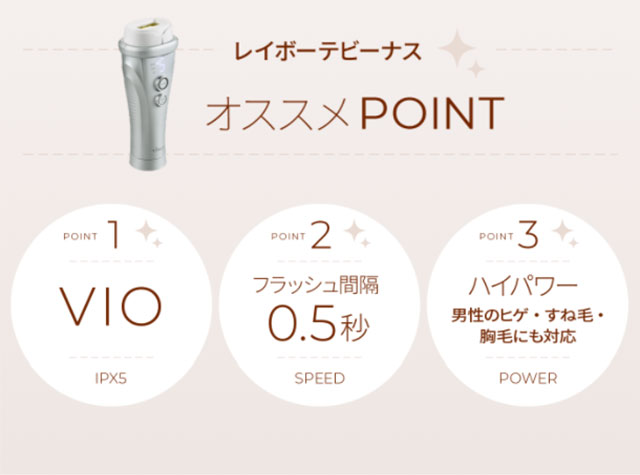 レイボーテ ヴィーナス | ヤーマン公式通販サイト | ヤーマン