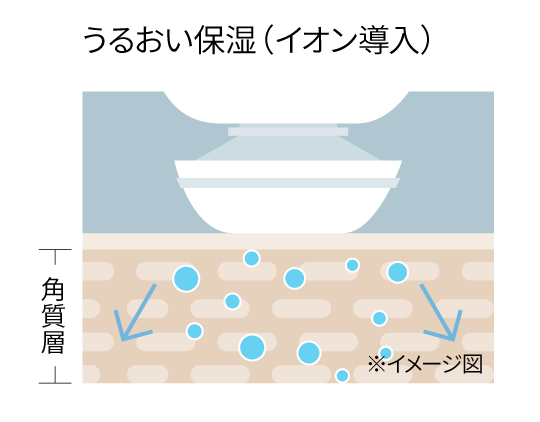 うるおい保湿（イオン導入）