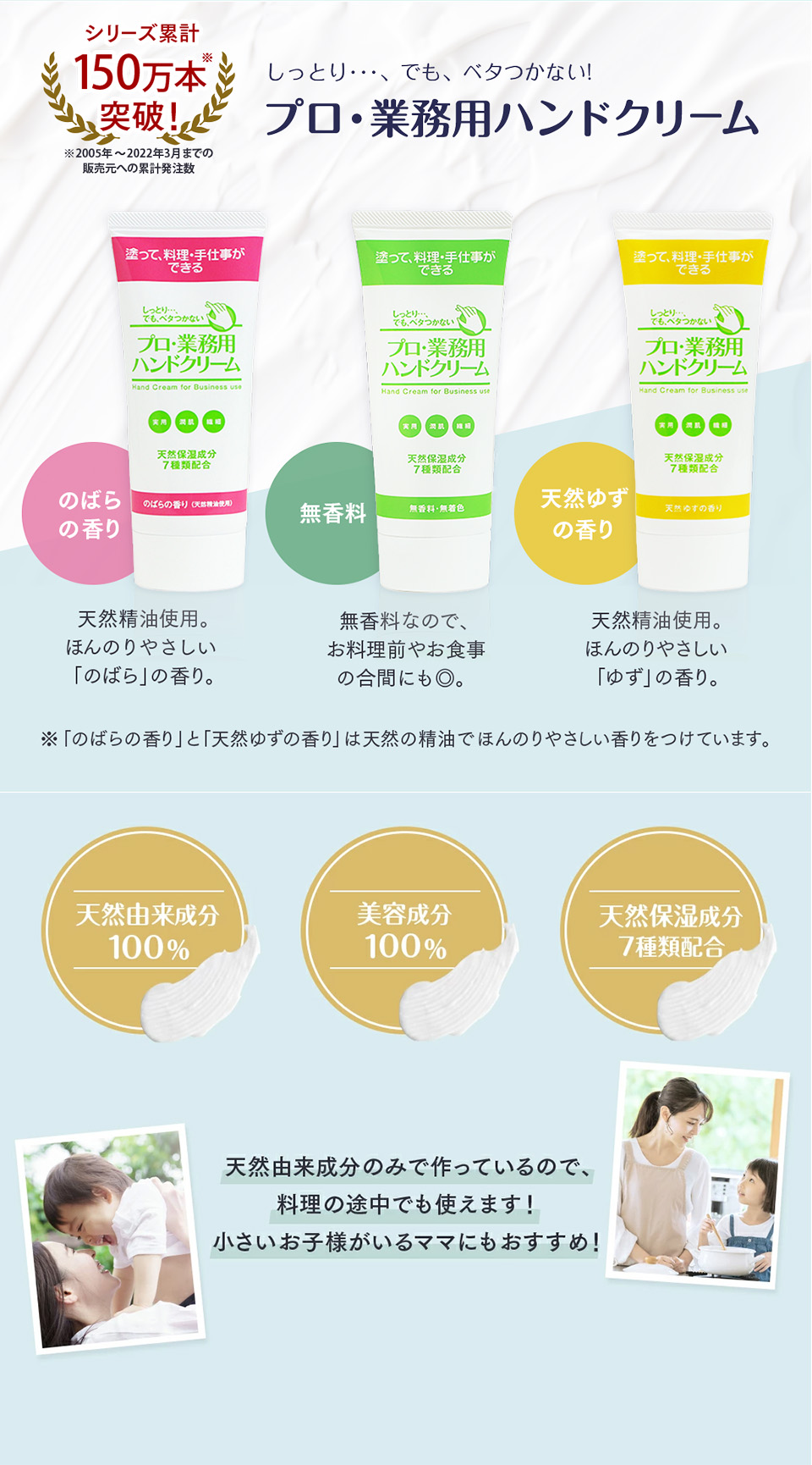 絶品】 保湿維持時間を高めた YA-MAN プロ 業務用 高保湿ハンドクリーム