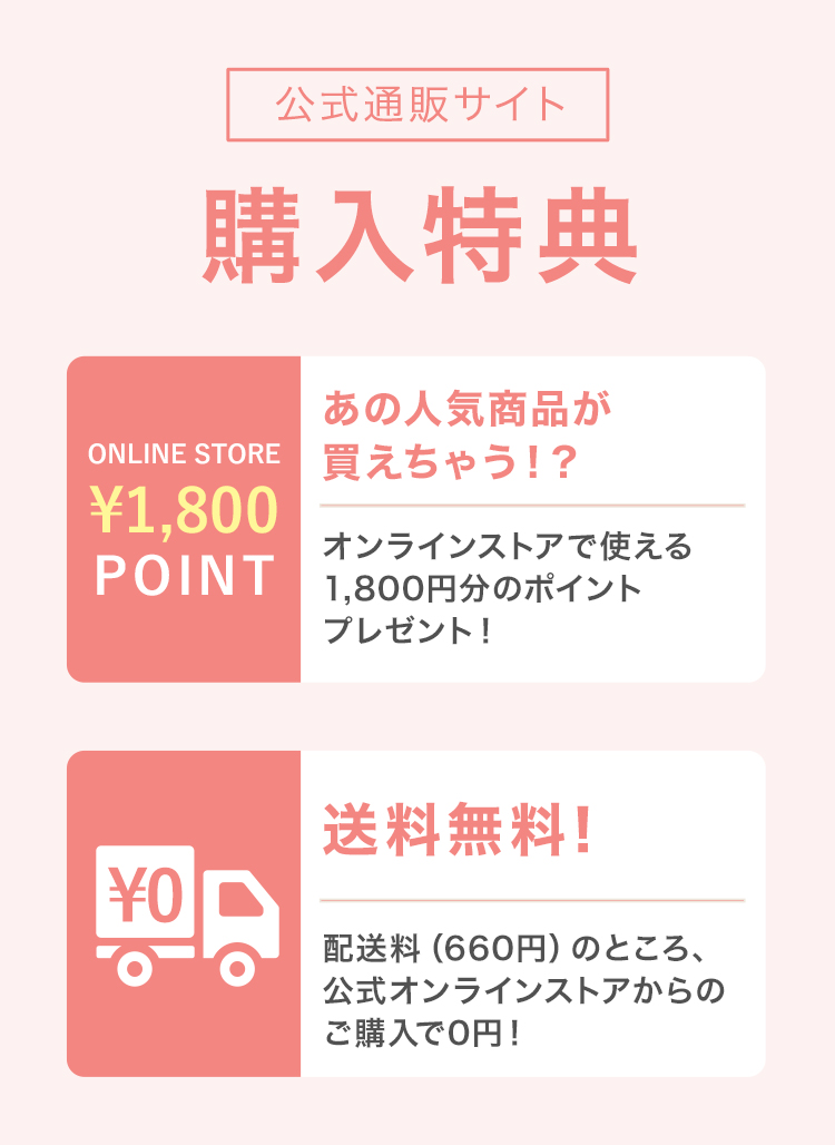 3大購入特典