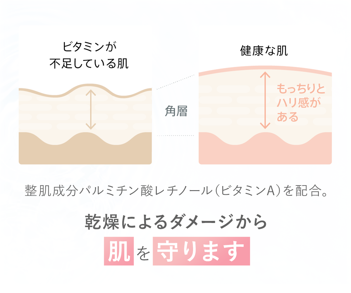 乾燥によるダメージから