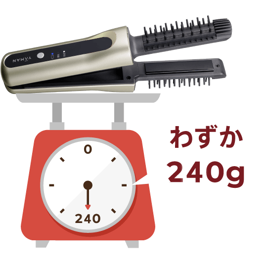 わずか240g