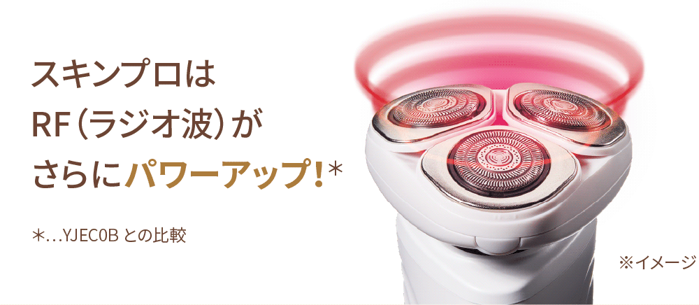 スキンプロはRF(ラジオ波)がさらにパワーアップ!*
