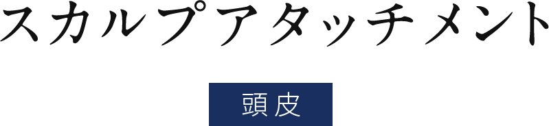 頭皮に使えるハイパーフェイスリフトブラシのスカルプアタッチメント