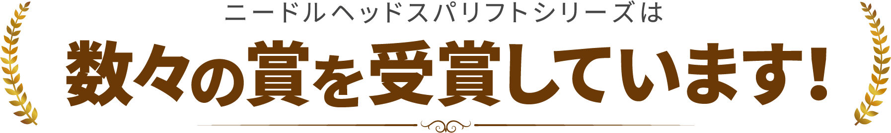 数々の賞を受賞しています!