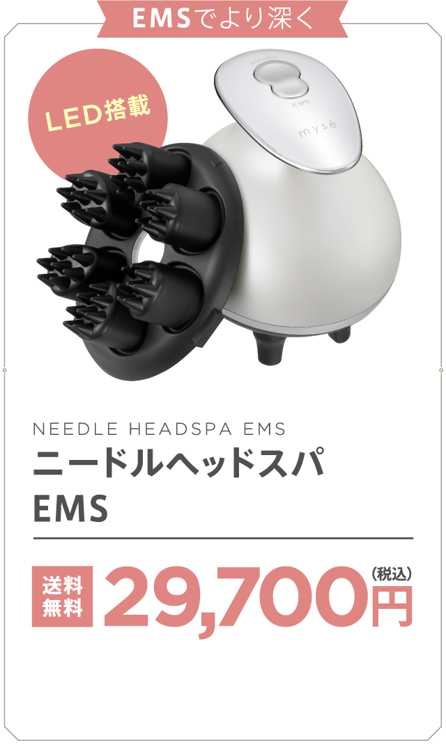 EMSでより深く:ニードルヘッドスパEMS